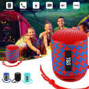 T&G TG129 Portable Wireless Music Speaker Hands-free with MIC, Support TF Card FM(Black)