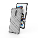 For OPPO Realme X2 Pro Shockproof Honeycomb PC + TPU Case(Blue)