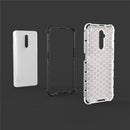 For OPPO Realme X2 Pro Shockproof Honeycomb PC + TPU Case(Blue)