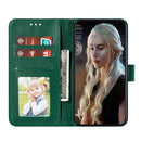 For Galaxy A90 5G Litchi Texture Feather Embossing Horizontal Flip Leather Case with Holder & Card Slots & Wallet & Photo Frame & Lanyard(Green)