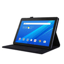 For Lenovo Tab M10 10.1 Cloth Style TPU Flat Protective Shell(Black)
