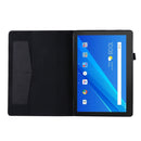 For Lenovo Tab M10 10.1 Cloth Style TPU Flat Protective Shell(Black)