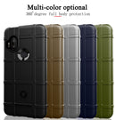 For Motorola One Hyper Full Coverage Shockproof TPU Case(Black)