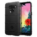 For LG K50S Full Coverage Shockproof TPU Case(Black)