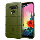 For LG K50S Full Coverage Shockproof TPU Case(Army Green)