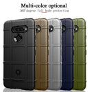For LG K50S Full Coverage Shockproof TPU Case(Army Green)