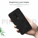 For Oneplus7T Pro PINWUYO Zun Series PC + TPU + Skin Waterproof And Anti-fall All-inclusive Protective Shell(Black)