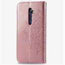 For OPPO Reno2 Z Halfway Mandala Embossing Pattern Horizontal Flip Leather Case , with Holder & Card Slots & Wallet & Photo Frame & Lanyard(Rose Gold)