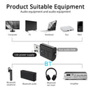 BT005 5.0 USB Bluetooth Receiver Speaker Amplifier AUX Audio I Car Wireless Stereo Bluetooth Stick Adapter