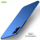 For Galaxy S20+ MOFI Frosted PC Ultra-thin Hard Case(Blue)
