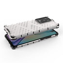 For Huawei P40 Shockproof Honeycomb PC + TPU Case(Blue)