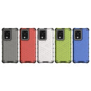 For Huawei P40 Shockproof Honeycomb PC + TPU Case(Blue)