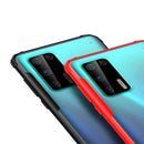 For Huawei P40 Four-corner Shockproof TPU + PC Protective Case(Red)