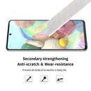 For Galaxy A71 ENKAY Hat-Prince 2 PCS Full Glue 0.26mm 9H 2.5D Tempered Glass Full Coverage Film
