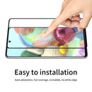 For Galaxy A71 ENKAY Hat-Prince 2 PCS Full Glue 0.26mm 9H 2.5D Tempered Glass Full Coverage Film