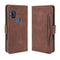 For Motorola One Hyper Wallet Style Skin Feel Calf Pattern Leather Case with Separate Card Slots & Holder & Wallet & Photo Frame(Brown)