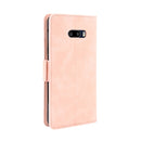 For LG G8X ThinQ / V50S ThinQ Wallet Style Skin Feel Calf Pattern Leather Case with Separate Card Slots & Holder & Wallet & Photo Frame(Pink)