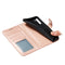 For LG K40S Lace Flower Embossing Pattern Horizontal Flip Leather Case with Holder & Card Slots & Wallet & Photo Frame & Lanyard(Rose Gold)