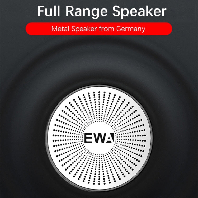 EWA A103 Portable Bluetooth Speaker Wireless Heavy Bass Bomm Box Subwoofer Phone Call Surround Sound Bluetooth Shower Speaker(Blue)