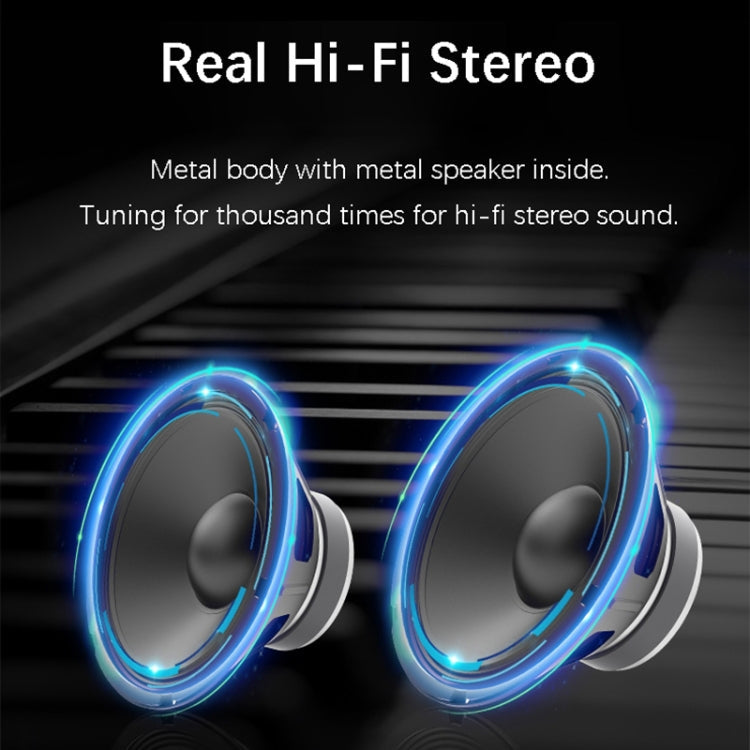 EWA A103 Portable Bluetooth Speaker Wireless Heavy Bass Bomm Box Subwoofer Phone Call Surround Sound Bluetooth Shower Speaker(Blue)