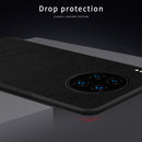 For Huawei Mate 30 Pro 5G (Leather) PINWUYO Pin Rui Series Classical Leather PC + TPU + PU Leather Waterproof Anti-fall All-inclusive Protective Case(Blue)