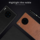 For Huawei Mate 30 Pro 5G (Leather) PINWUYO Pin Rui Series Classical Leather PC + TPU + PU Leather Waterproof Anti-fall All-inclusive Protective Case(Blue)