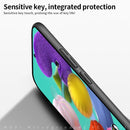 For Galaxy A51 MOFI Frosted PC Ultra-thin Hard Case(Black)
