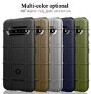 For LG V60 ThinQ Full Coverage Shockproof TPU Case(Black)