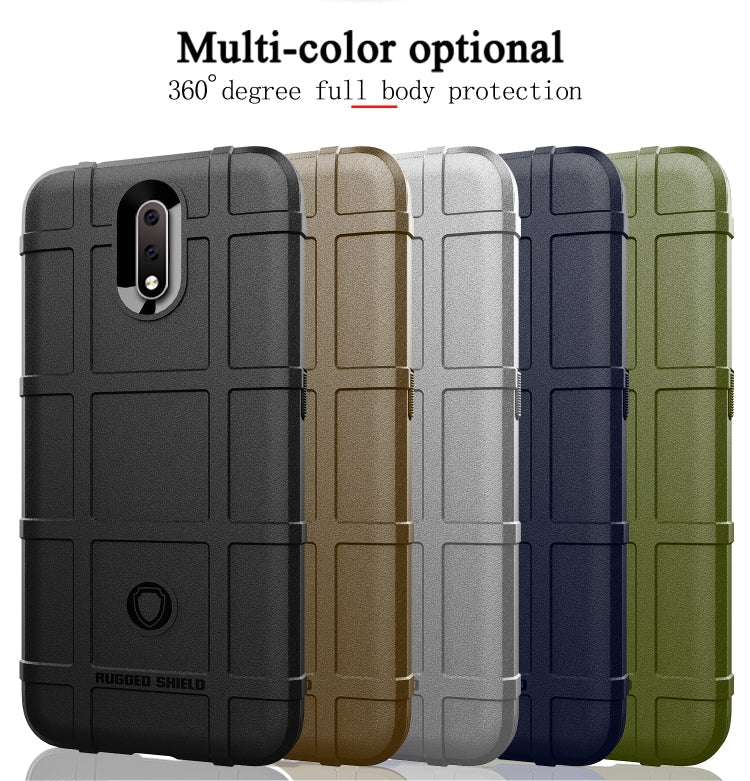 For Nokia 3.2 Full Coverage Shockproof TPU Case(Blue)