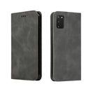 For Galaxy S20 Retro Skin Feel Business Magnetic Horizontal Flip Leather Case(Dark Grey)
