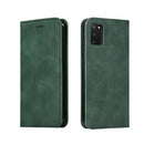For Galaxy S20 Retro Skin Feel Business Magnetic Horizontal Flip Leather Case(Army Green)