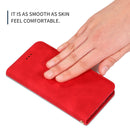For Galaxy A51 Retro Skin Feel Business Magnetic Horizontal Flip Leather Case(Red)