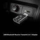 JEDX-TR6 USB Bluetooth 5.0 Music Transmitter Receiver 2 in 1 TV Bluetooth Transmitter Speaker Bluetooth Receiver