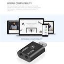 JEDX-TR6 USB Bluetooth 5.0 Music Transmitter Receiver 2 in 1 TV Bluetooth Transmitter Speaker Bluetooth Receiver