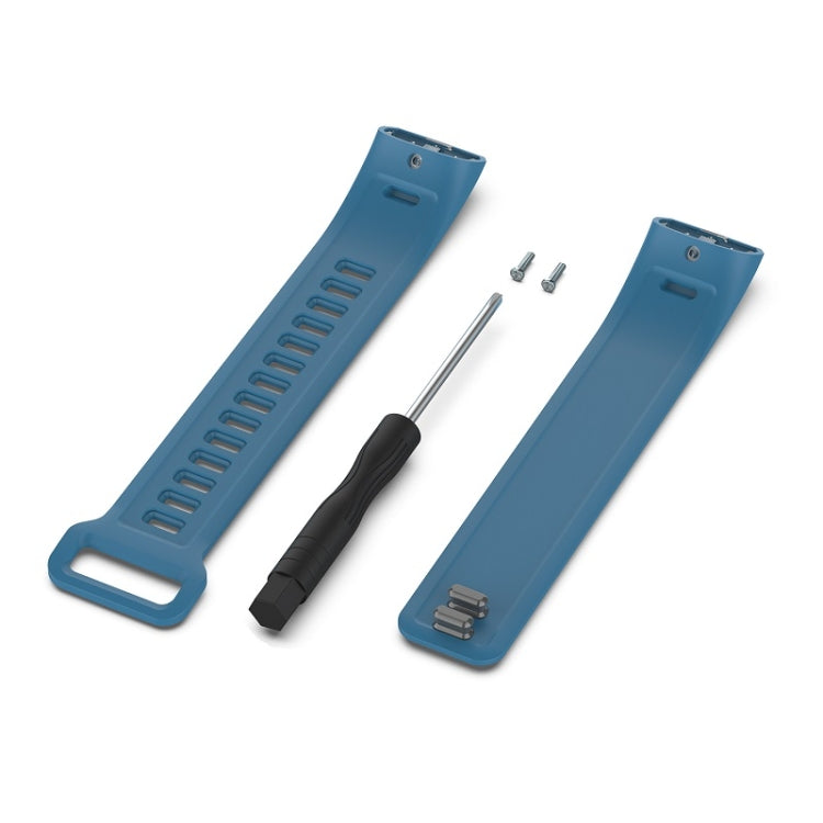 For Huawei Band 2 Pro / Band 2 / ERS-B19 / ERS-B29 Sports Bracelet Silicone Watch Band(Midnight Blue)