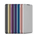 For Huawei P40 Pro Plated Mirror Horizontal Flip Leather Case with Holder(Gold)