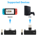 Bluetooth 5.0 Audio Transmitter Adapter EDR A2DP SBC Low Latency for Nintendo Switch PS4 TV PC USB Type-C Wireless transmitter