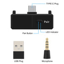 Bluetooth 5.0 Audio Transmitter Adapter EDR A2DP SBC Low Latency for Nintendo Switch PS4 TV PC USB Type-C Wireless transmitter