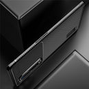 For OPPO Find X2 Pro Carbon Fiber Texture Shockproof TPU Case(Blue)
