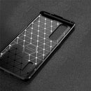 For OPPO Find X2 Pro Carbon Fiber Texture Shockproof TPU Case(Blue)