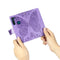 For Moto G8 Power Butterfly Love Flower Embossed Horizontal Flip Leather Case with Bracket / Card Slot / Wallet / Lanyard(Light Purple)