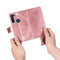For Moto G8 Power Butterfly Love Flower Embossed Horizontal Flip Leather Case with Bracket / Card Slot / Wallet / Lanyard(Rose Gold)
