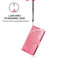 For Moto G8 Power Butterfly Love Flower Embossed Horizontal Flip Leather Case with Bracket / Card Slot / Wallet / Lanyard(Pink)