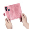 For Moto G8 Power Butterfly Love Flower Embossed Horizontal Flip Leather Case with Bracket / Card Slot / Wallet / Lanyard(Pink)