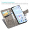 For Huawei P40 Butterfly Love Flower Embossed Horizontal Flip Leather Case with Bracket / Card Slot / Wallet / Lanyard(Gray)