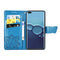 For Huawei P40 Pro Butterfly Love Flower Embossed Horizontal Flip Leather Case with Bracket / Card Slot / Wallet / Lanyard(Blue)