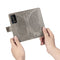 For Huawei P40 Pro Butterfly Love Flower Embossed Horizontal Flip Leather Case with Bracket / Card Slot / Wallet / Lanyard(Gray)