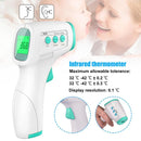 [HK Warehouse] Non-contact LCD Digital Thermometer Handheld Infrared Forehead Body Thermometer For Baby Adult