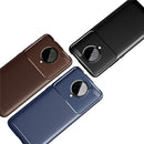 For Xiaomi Redmi K30 Pro Carbon Fiber Texture Shockproof TPU Case(Black)
