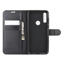 For alcatel 1S (2020) Litchi Texture Horizontal Flip Protective Case with Holder & Card Slots & Wallet(Black)